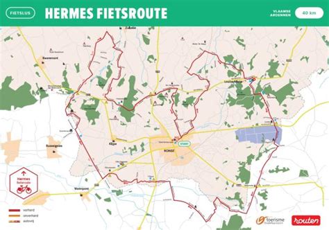 hermes route ronse|Hermes fietsroute (40 km) in Ronse .